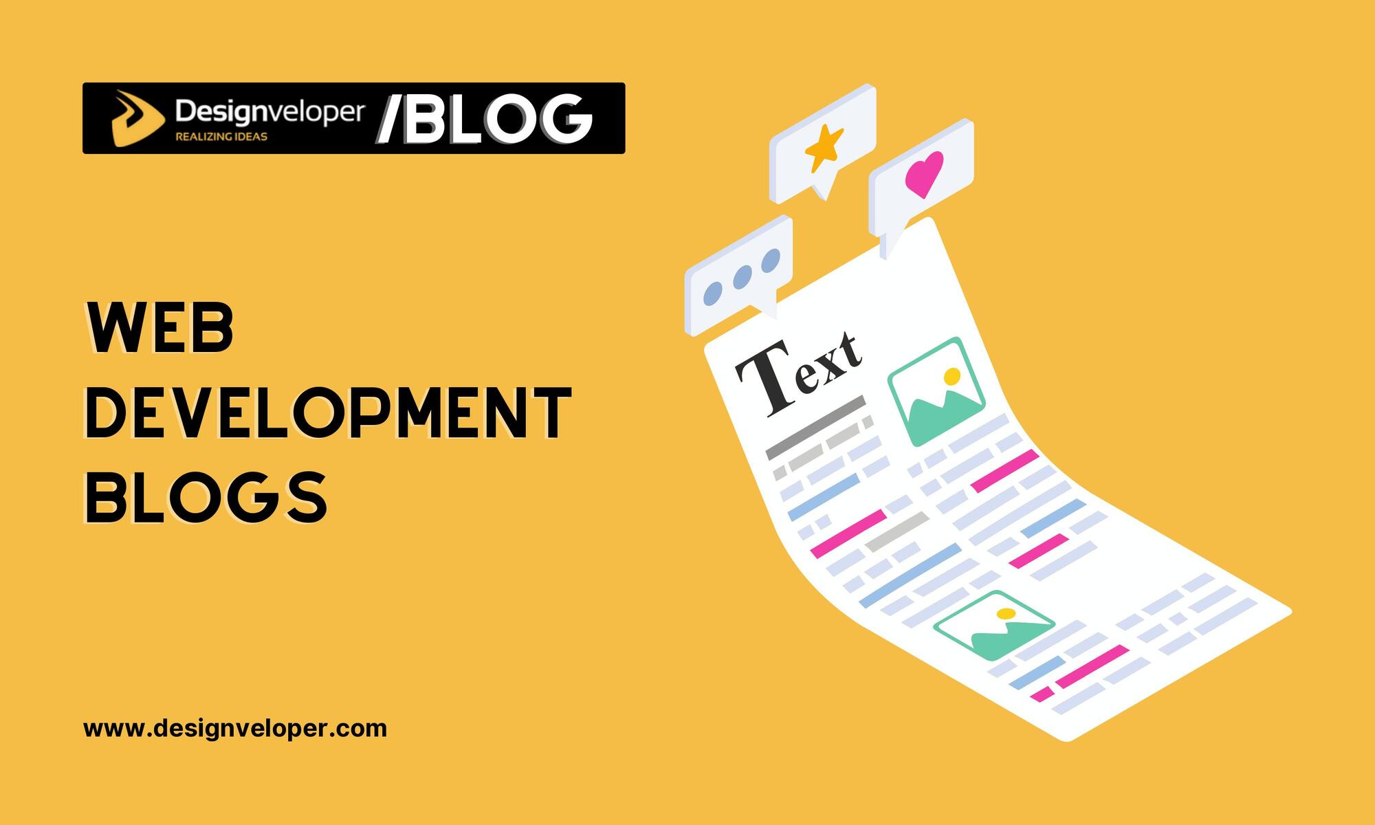 30 Web Development Blogs You Should Follow Right Now